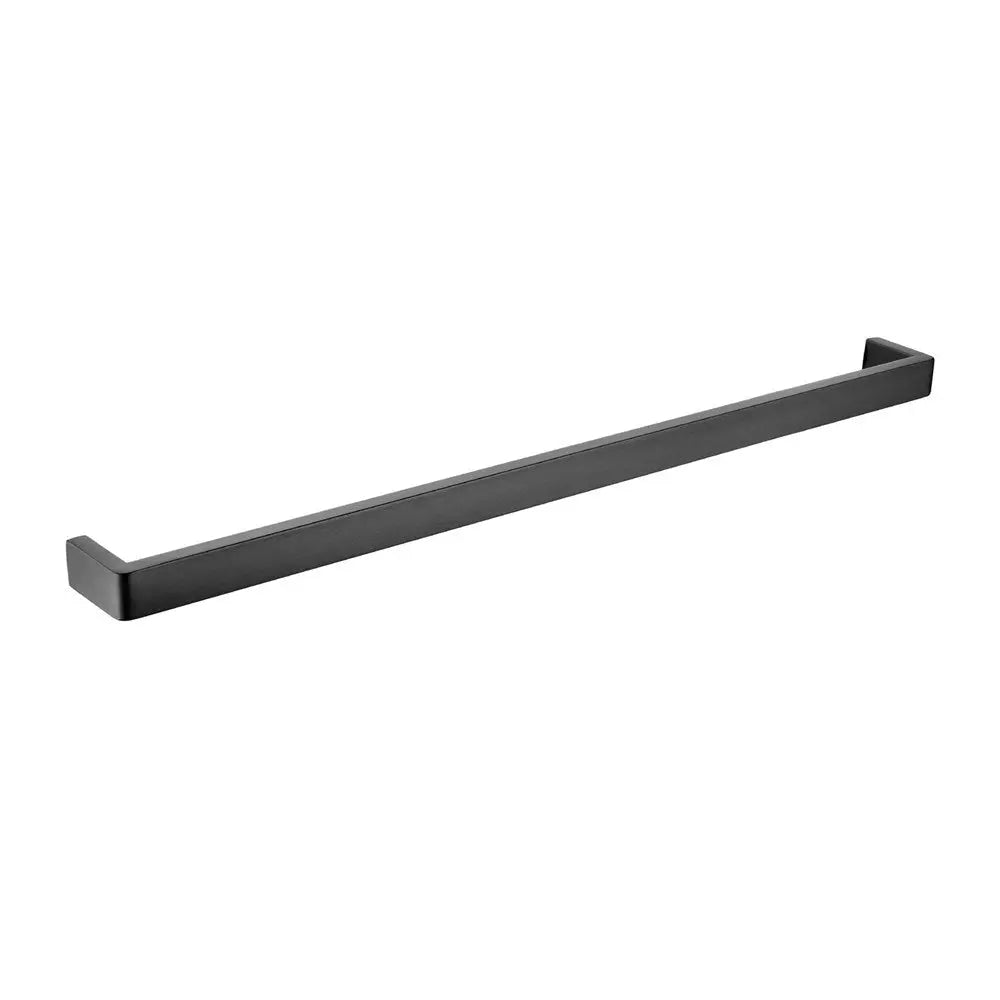IVANO - 800mm Gunmetal Single Towel Rail Aquaperla