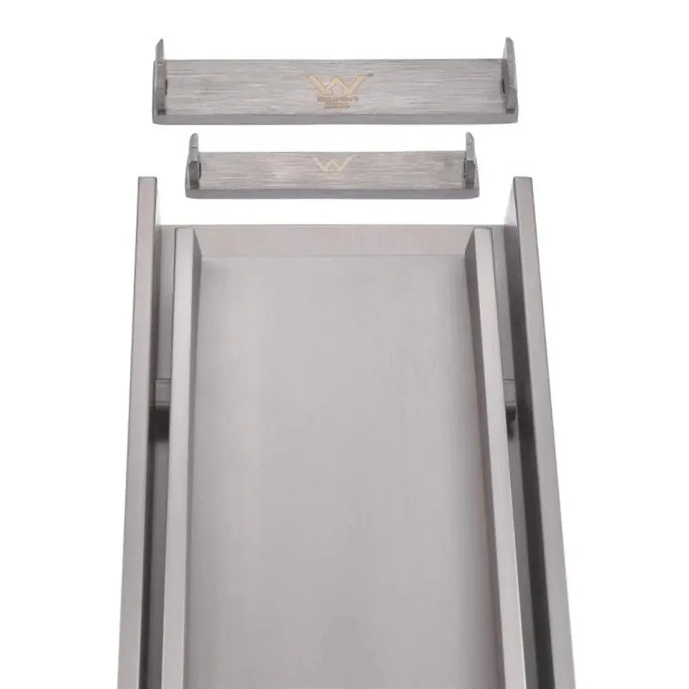 Wide Gun Metal Tile Insert Floor Grate 600~3000 (L) X 100 (W) MM Somer