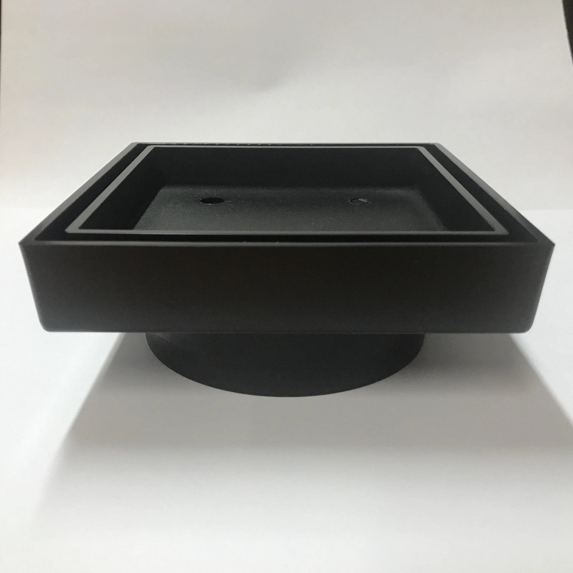 Matte Black Tile Insert Slim Smart Square Floor Waste Somer
