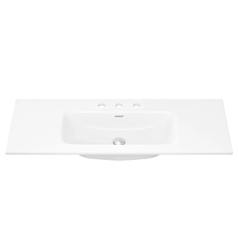 Joli Gloss Full Depth Ceramic Basin Top 1200mm 1-Tap-Hole fienza