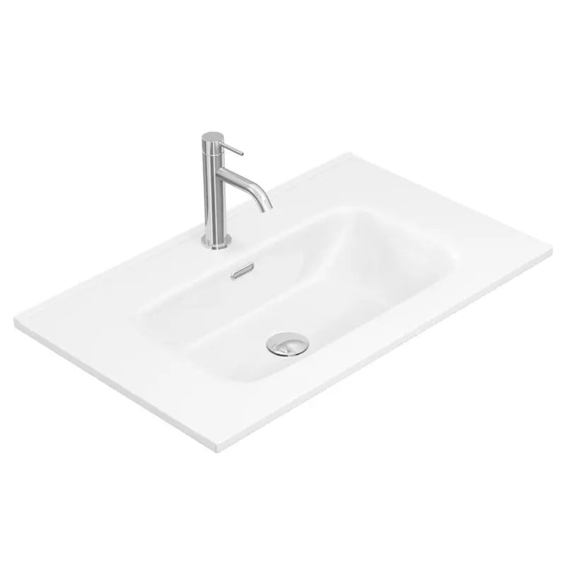 Joli Gloss Full Depth Ceramic Basin Top 750mm 1-Tap-Hole fienza