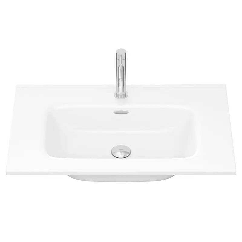 Joli Gloss Full Depth Ceramic Basin Top 750mm 1-Tap-Hole fienza