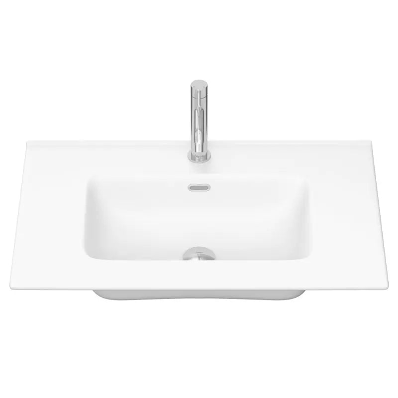 Joli Matte Full Depth Ceramic Basin Top 750mm 1-Tap-Hole fienza