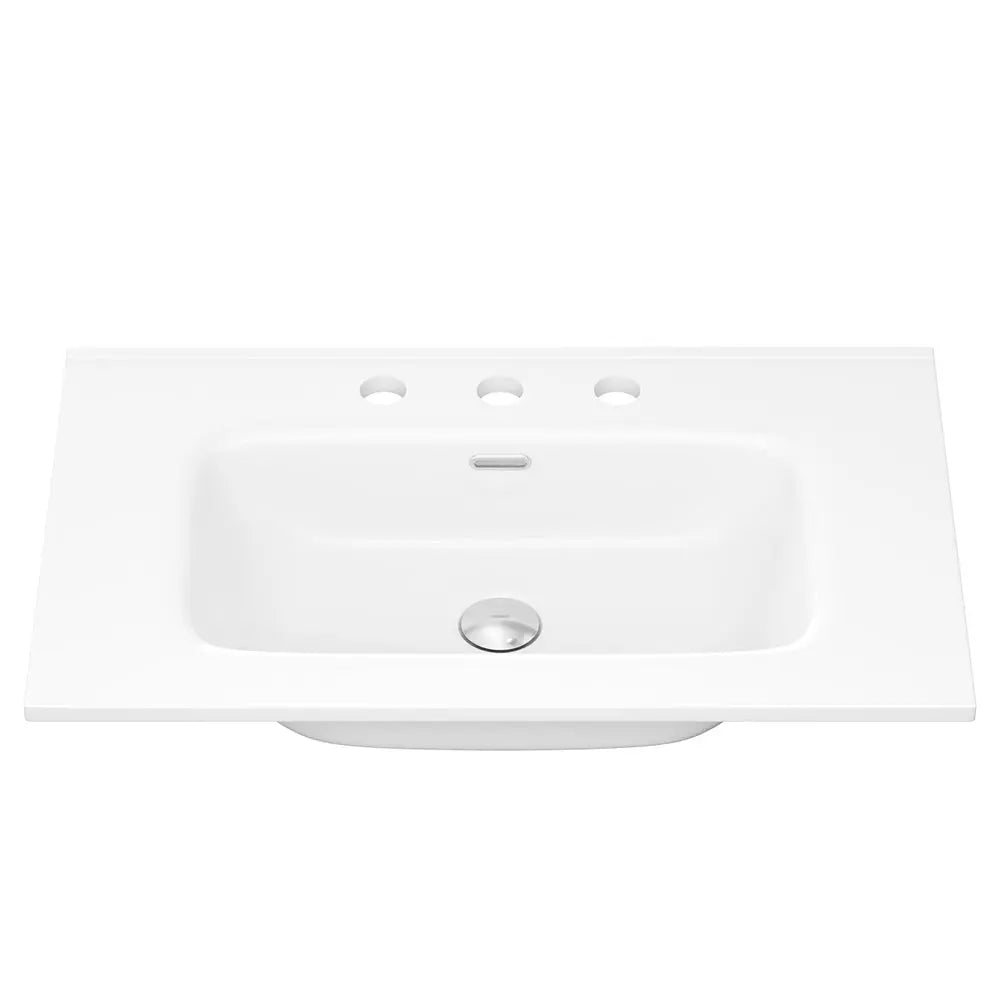 Joli Gloss Full Depth Ceramic Basin Top 750mm 1-Tap-Hole fienza
