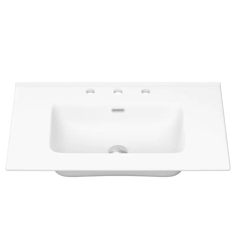 Joli Matte Full Depth Ceramic Basin Top 750mm 1-Tap-Hole fienza