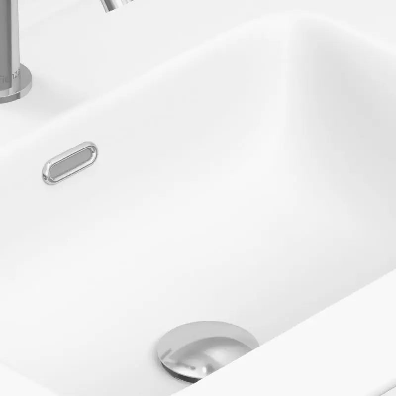 Joli Matte Full Depth Ceramic Basin Top 600mm 1-Tap-Hole fienza