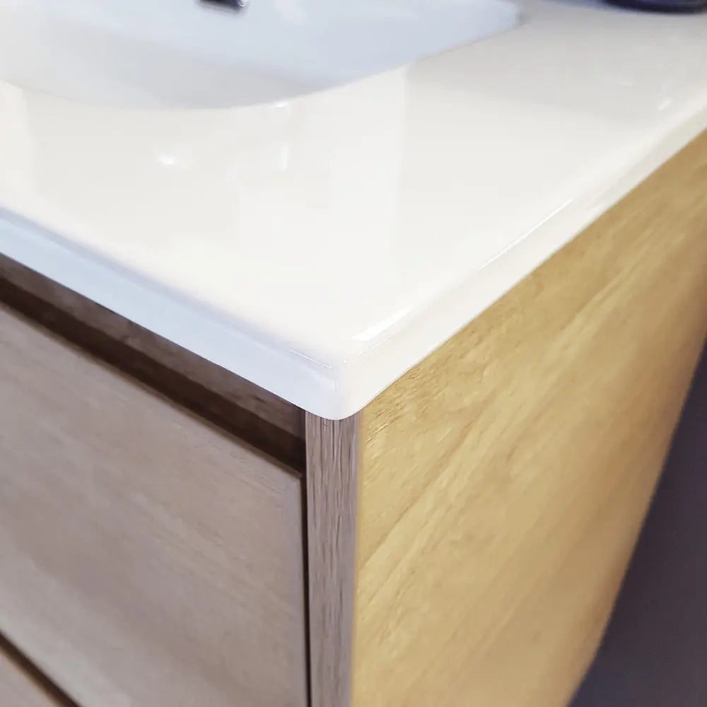 Joli Gloss Full Depth Ceramic Basin Top 900mm 1-Tap-Hole fienza