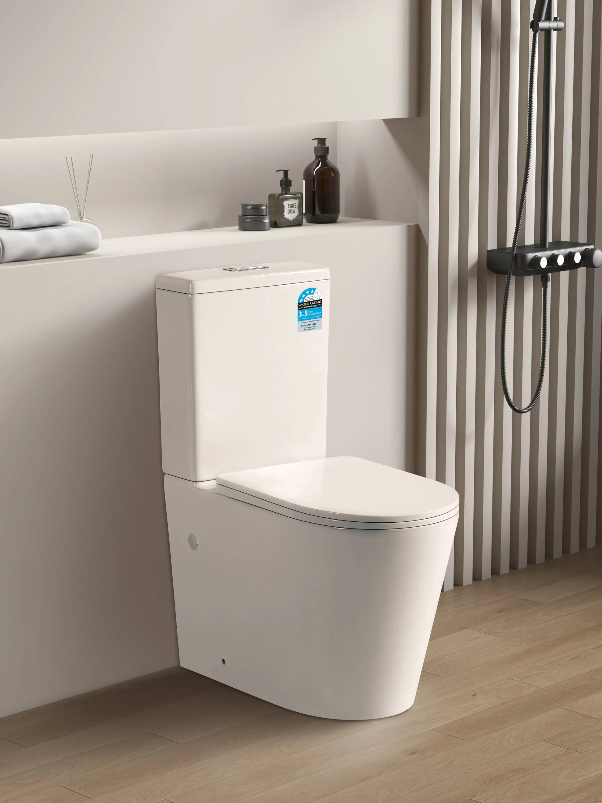 Alpha Rimless Tornado Toilet Suite Poseidonbk