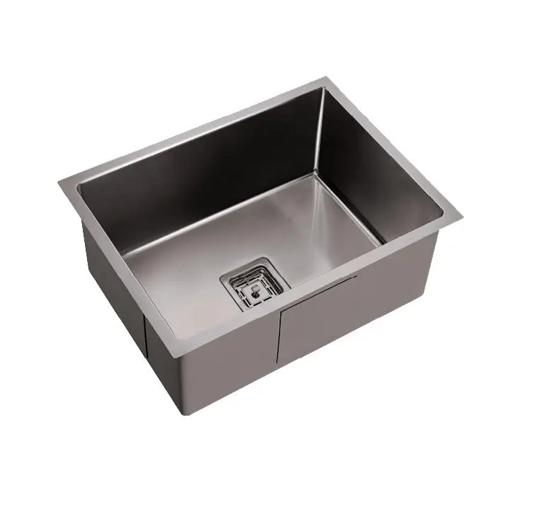 Gun Metal Finish Kitchen Sink 600*450*235 mm Poseidonbk
