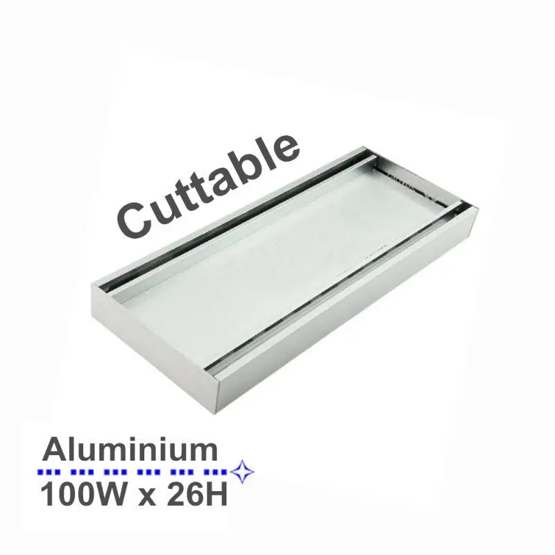 100x100x26mm Chrome Gold Tile Insert Grate Aquaperla