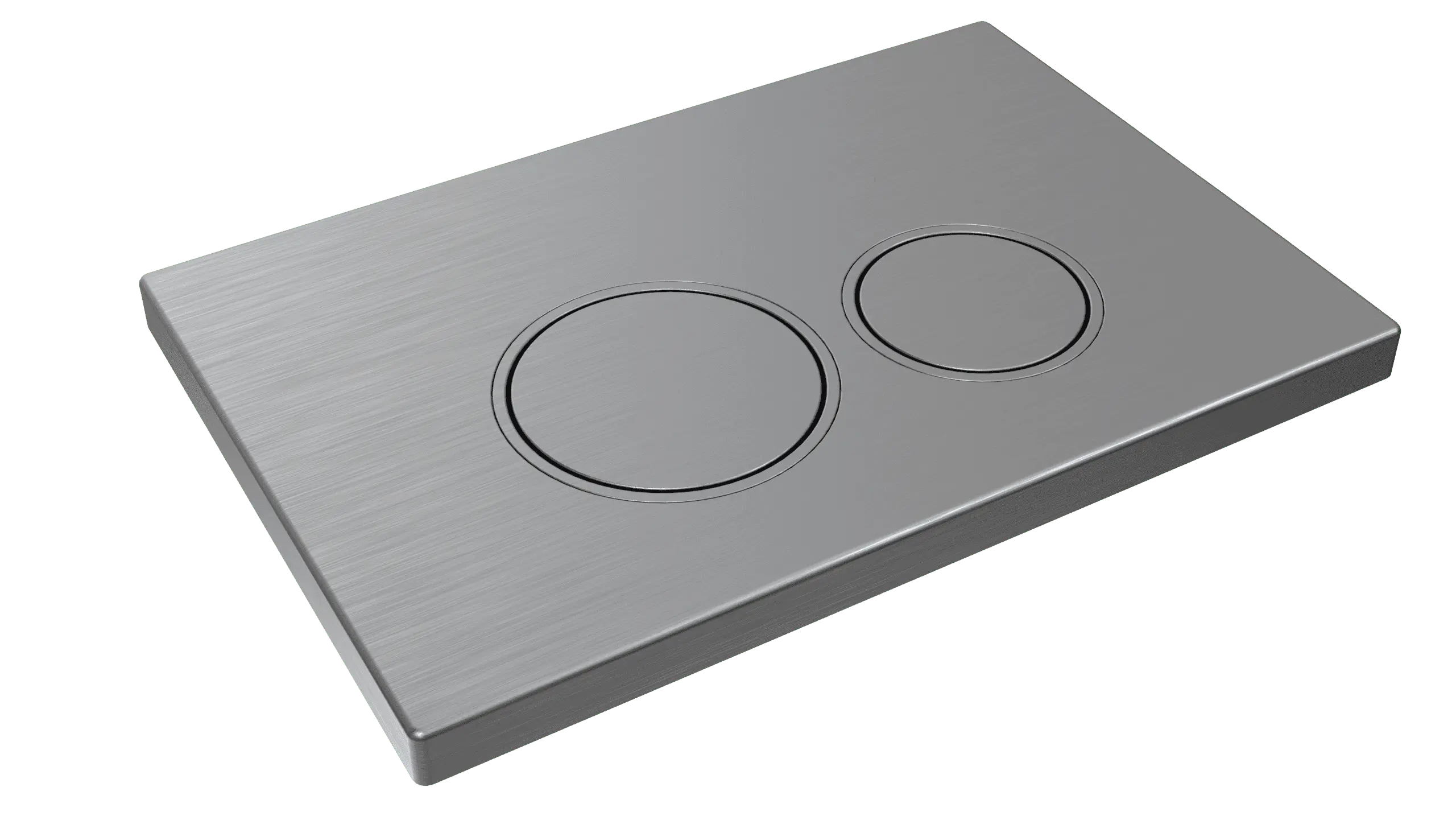 Mercio Sigma Round Button Flush Plate – Gun Metal mercioaustralia