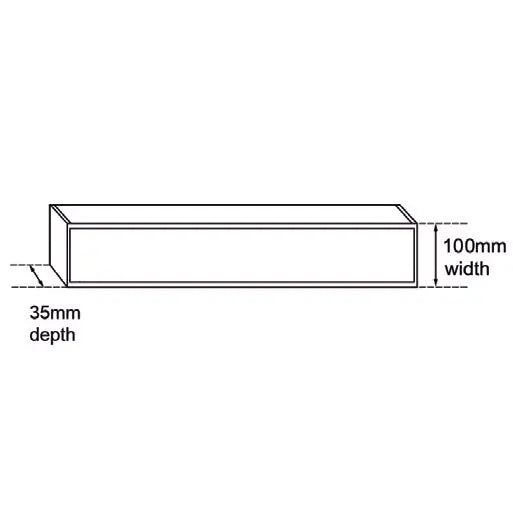 100x100x35mm Brushed Silver Ezy Flow Tile Insert Grate Aquaperla