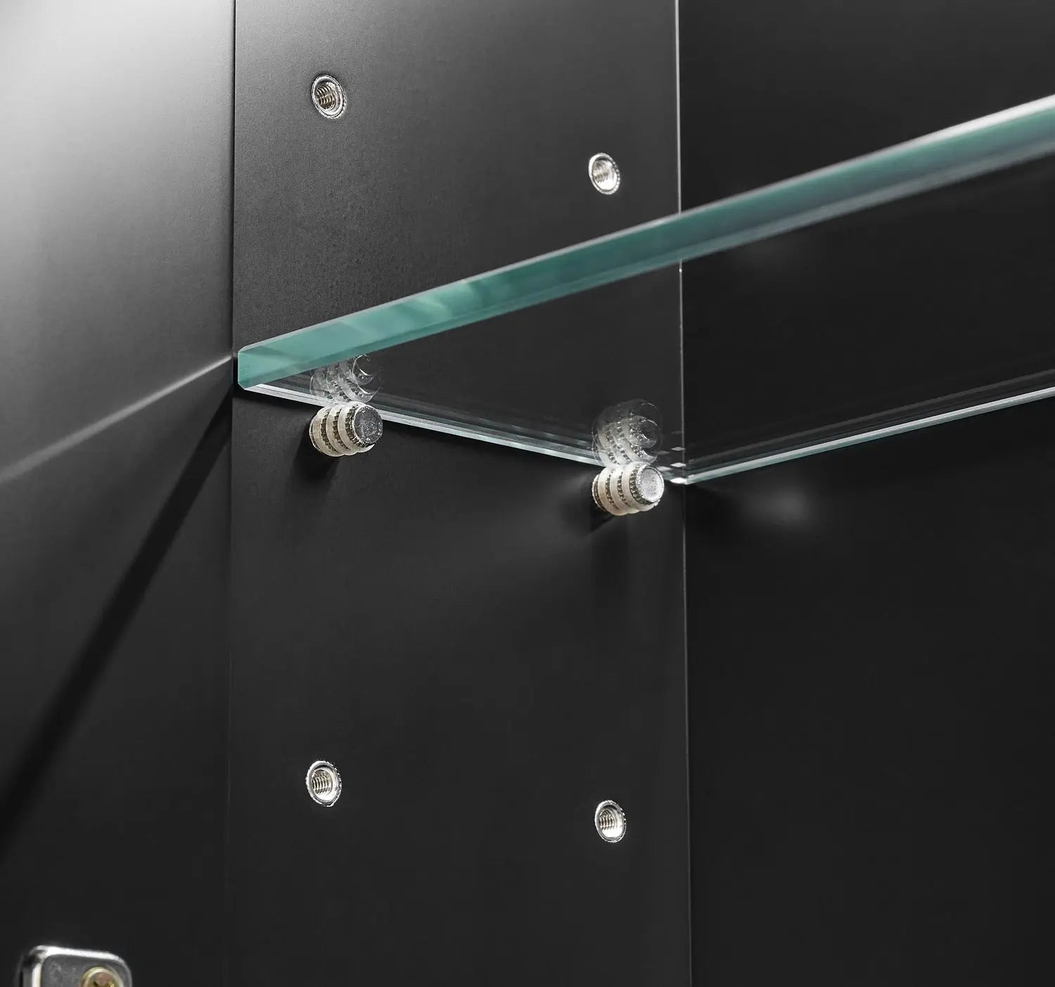 Olivia LED Mirror Cabinet 450X900X155mm Poseidonbk