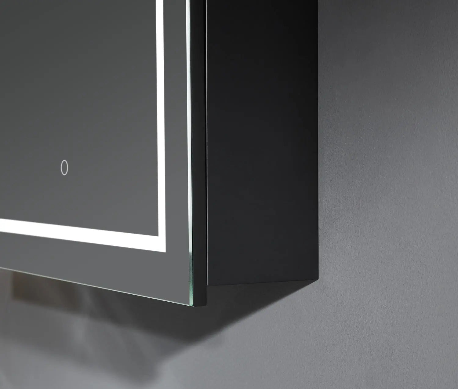Olivia LED Mirror Cabinet 450X900X155mm Poseidonbk