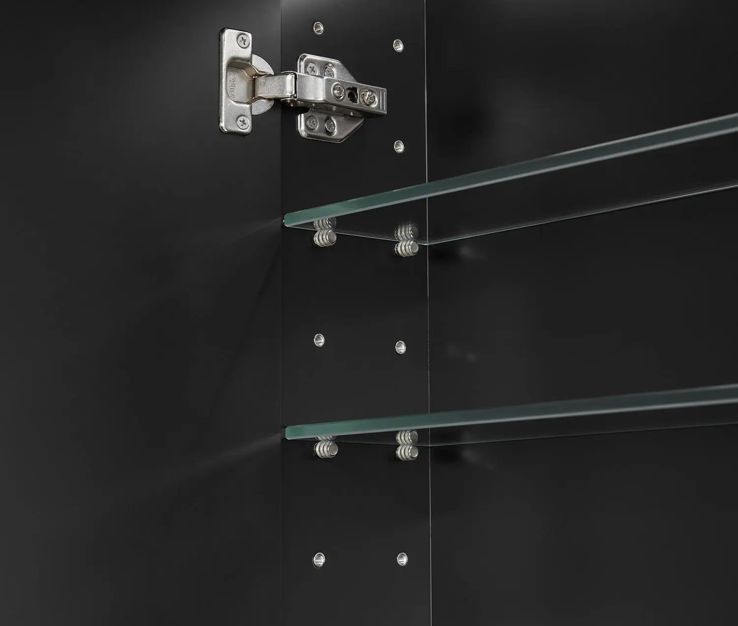 Olivia LED Mirror Cabinet 450X900X155mm Poseidonbk