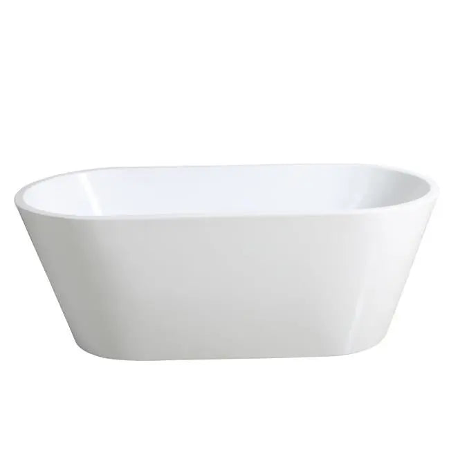 Ovia Gloss White Free Standing Bathtub 1500*730*580mm Poseidonbk