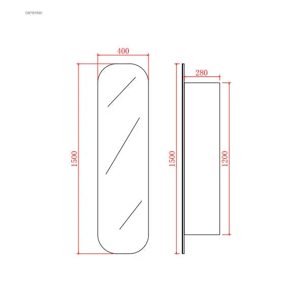 Olivia Tallboy OSTB1500-MW Poseidonbk