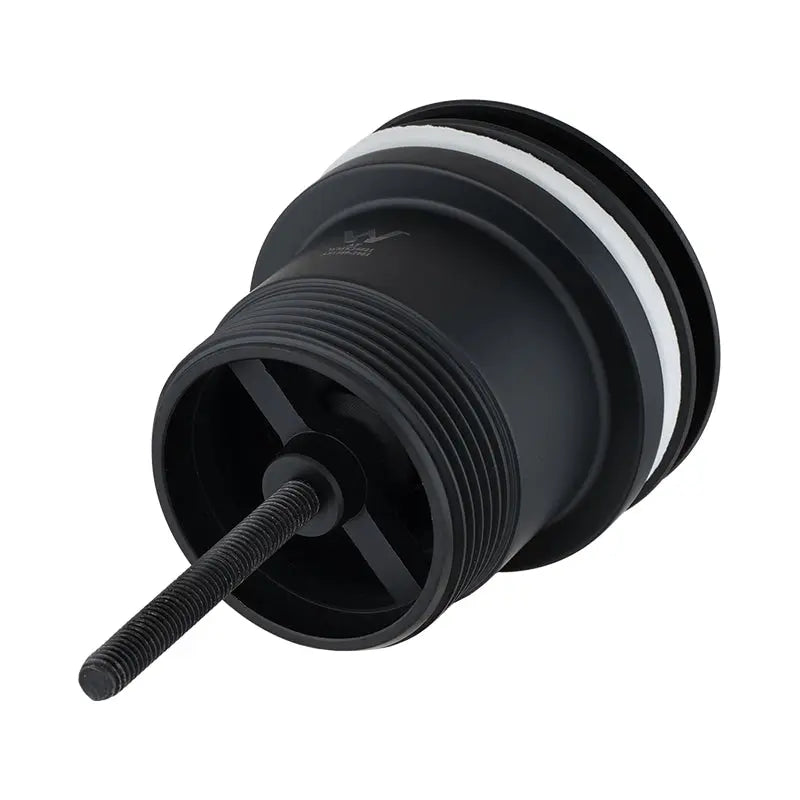 40mm Matt Black Pop Up Waste Universal Non Overflow Aquaperla
