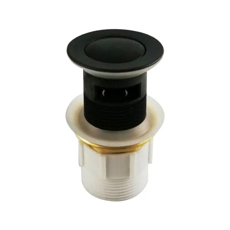 32mm Matt Black Pop Up Waste Overflow Aquaperla