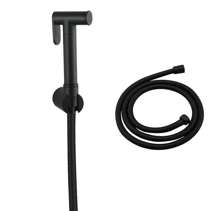Black Brass Toilet Bidet Aquaperla