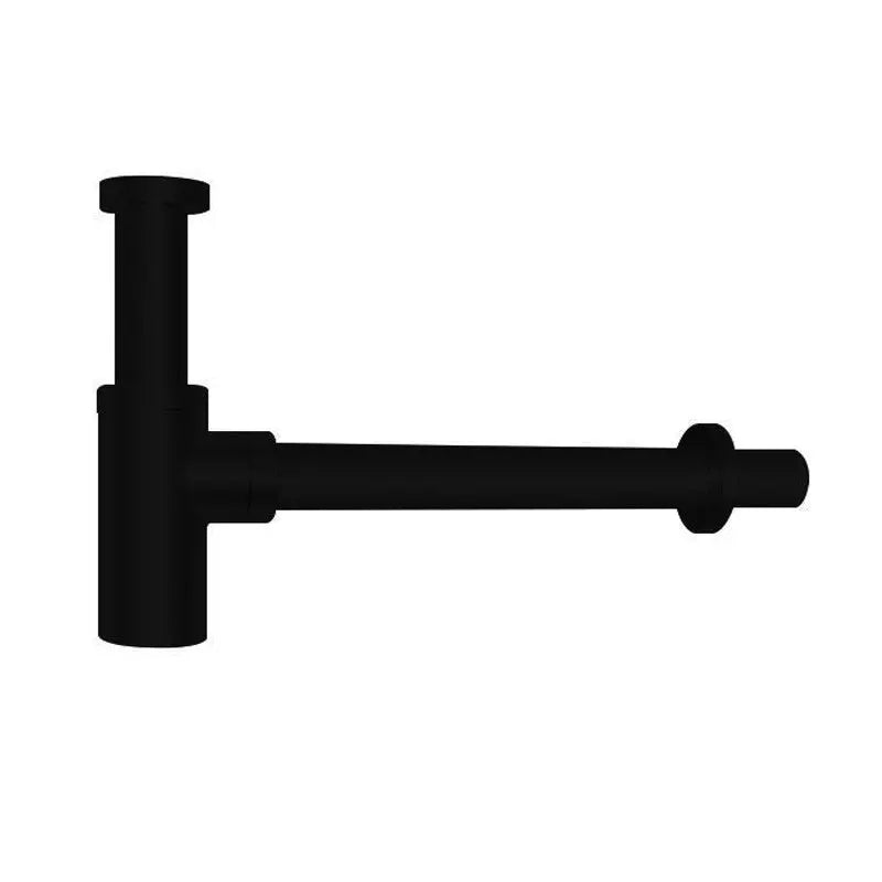 Black Basin Bottle Trap 32mm Solid Brass Aquaperla