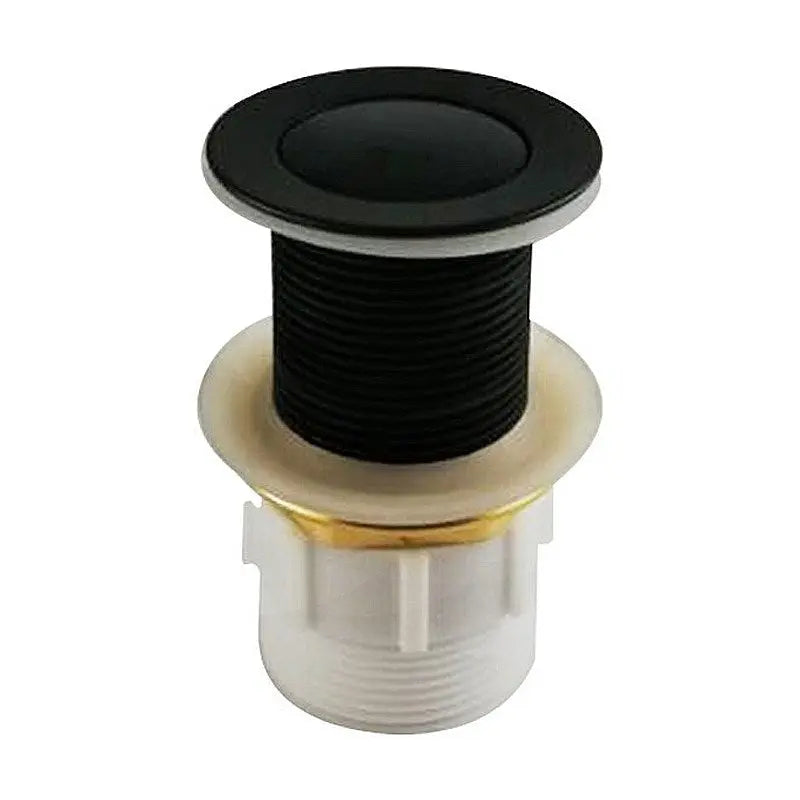 32mm Matt Black Pop Up Waste Non Overflow Aquaperla