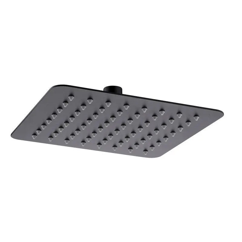 200mm Black Shower Head Aquaperla