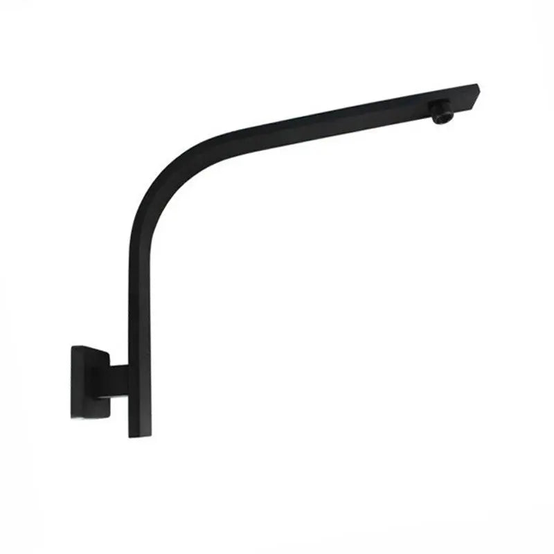 Black Wall Shower Arm Aquaperla