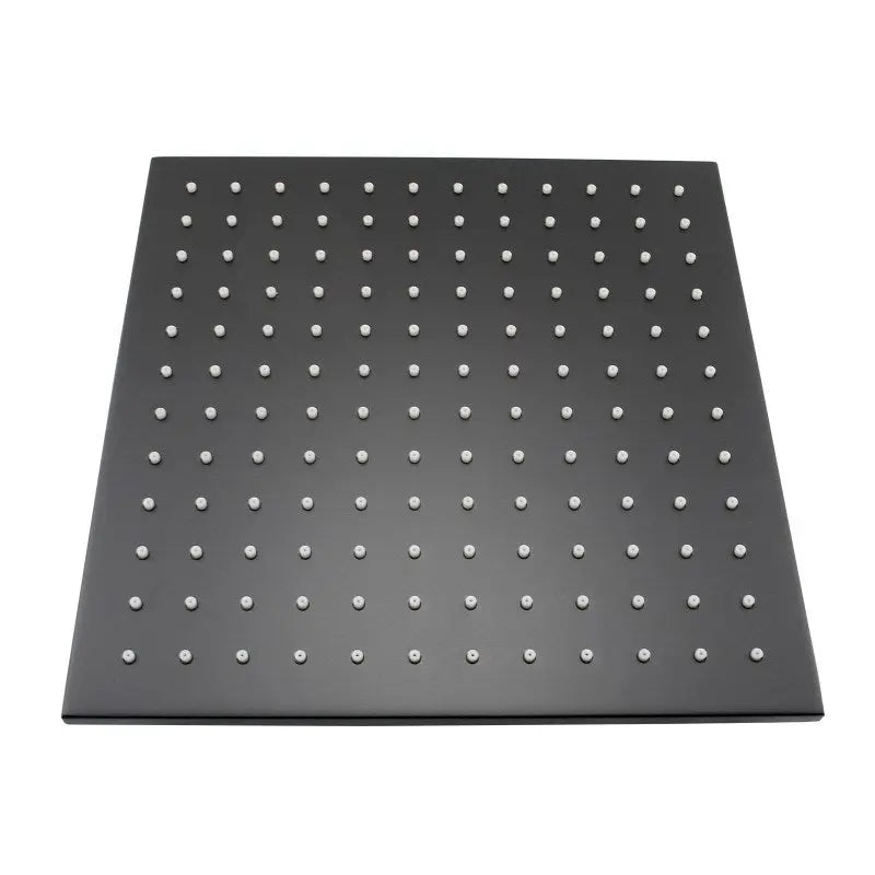 250mm Black Shower Head Aquaperla