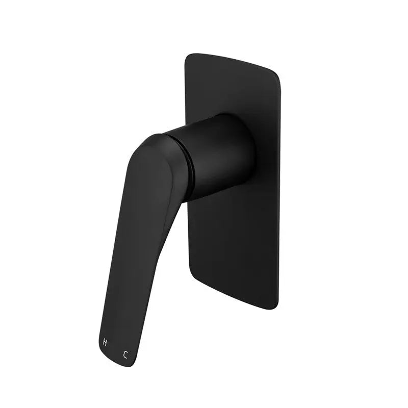 AU - Black Wall Mixer Aquaperla