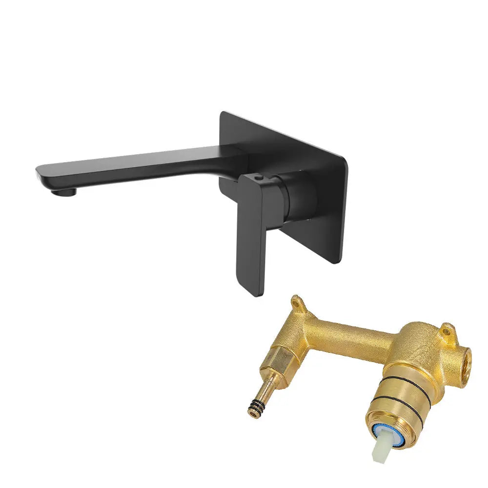 IVANO - Black Spout Mixer Aquaperla