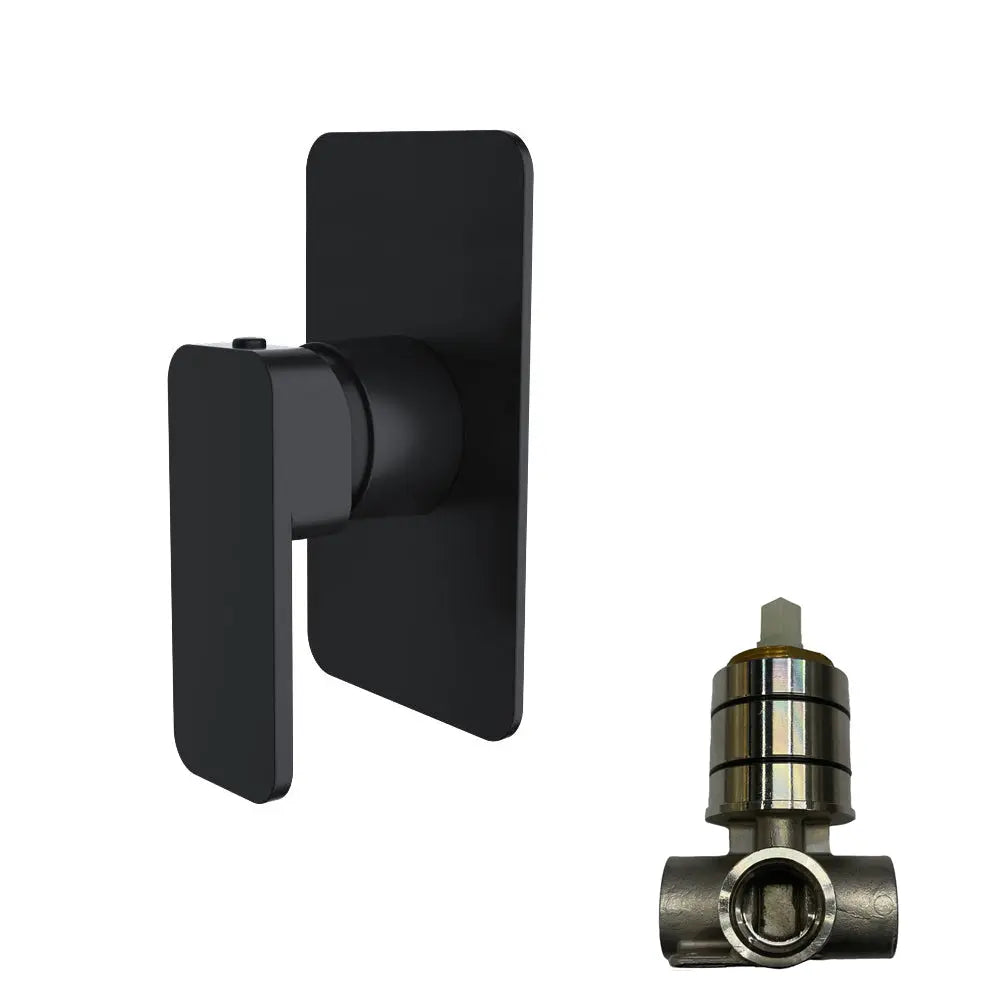 IVANO - Black Wall Mixer Aquaperla
