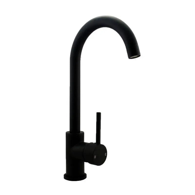 Black Standard Kitchen Mixer Aquaperla