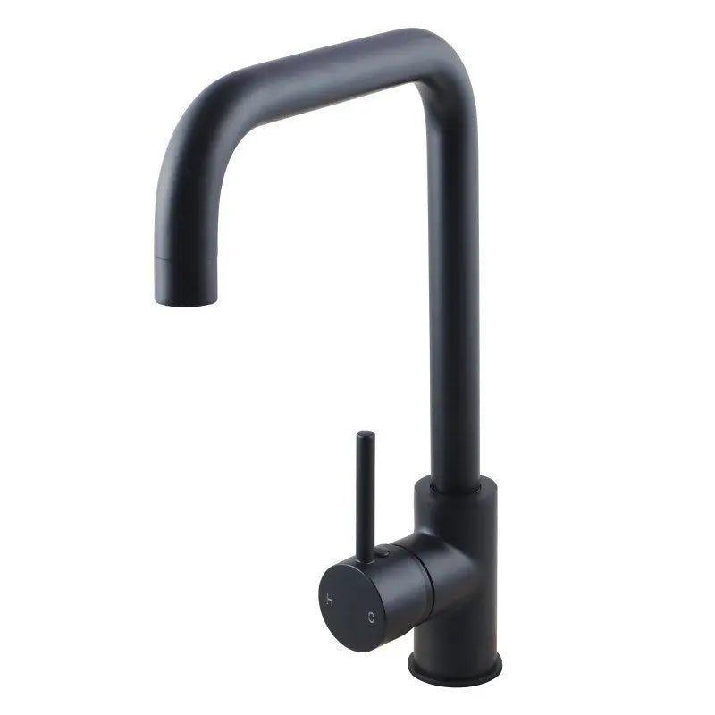 Black Standard Kitchen Mixer Aquaperla