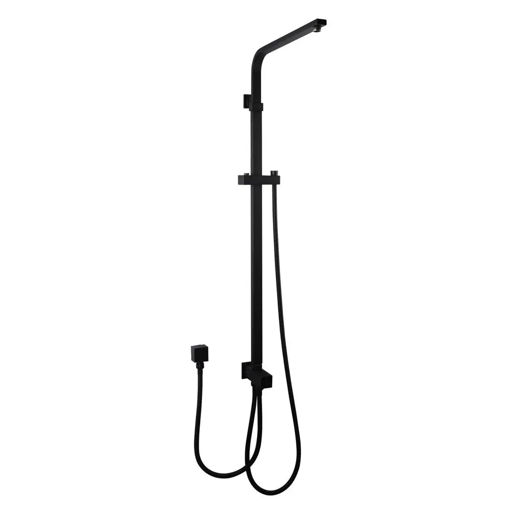Black Shower Rail Aquaperla