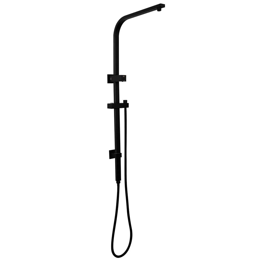 Black Shower Rail Aquaperla