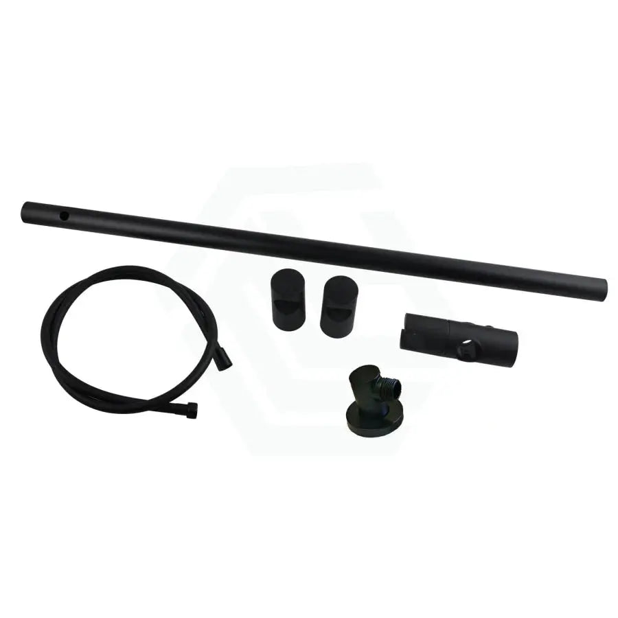 Black Shower Rail Aquaperla