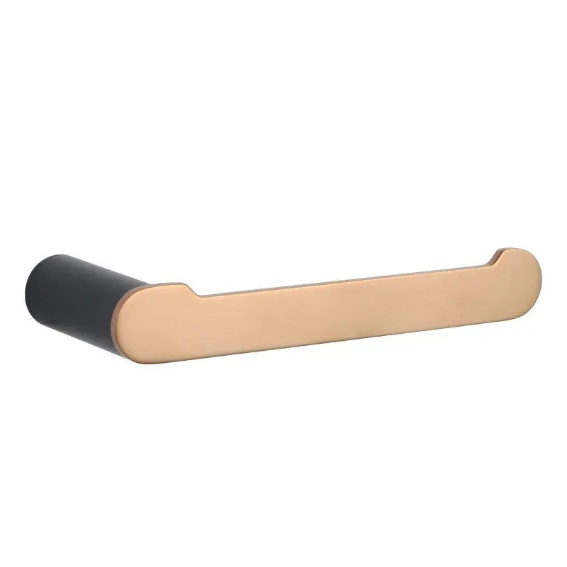Black & Rose Gold Toilet Paper Holder Aquaperla