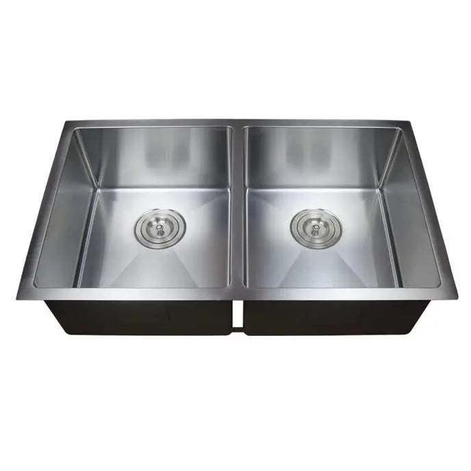 Stainless Steel Double Bowl Sink 775*450*220mm Poseidonbk