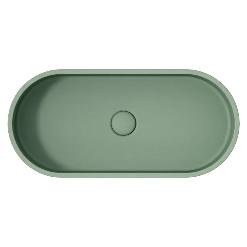 Jada Pill Concrete Above Counter Basin, Sage fienza