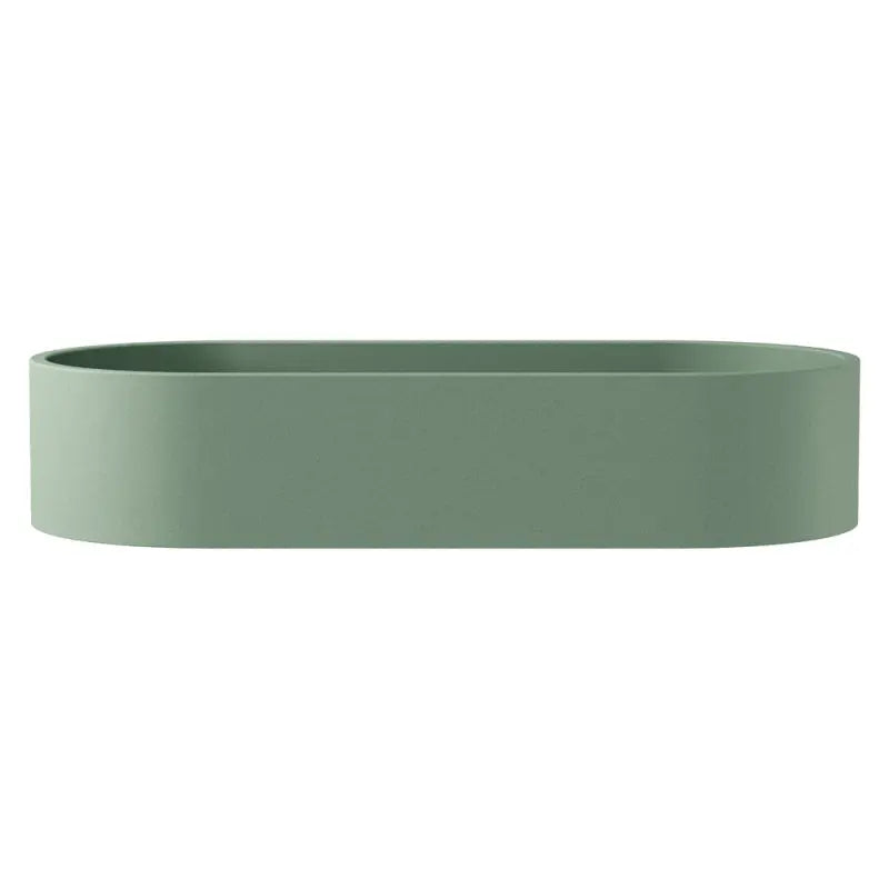 Jada Pill Concrete Above Counter Basin, Sage fienza