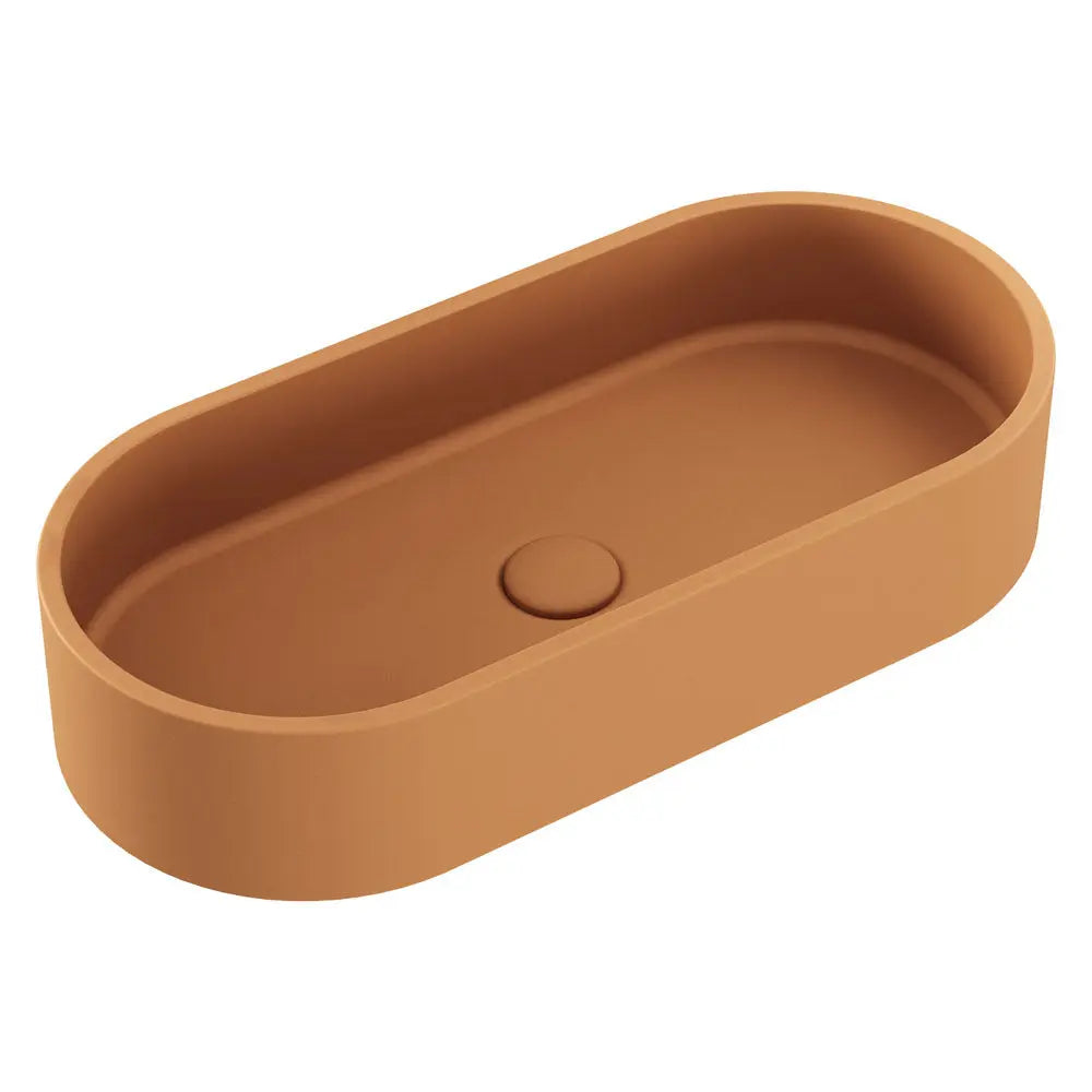 Jada Pill Concrete Above Counter Basin, Tuscan fienza