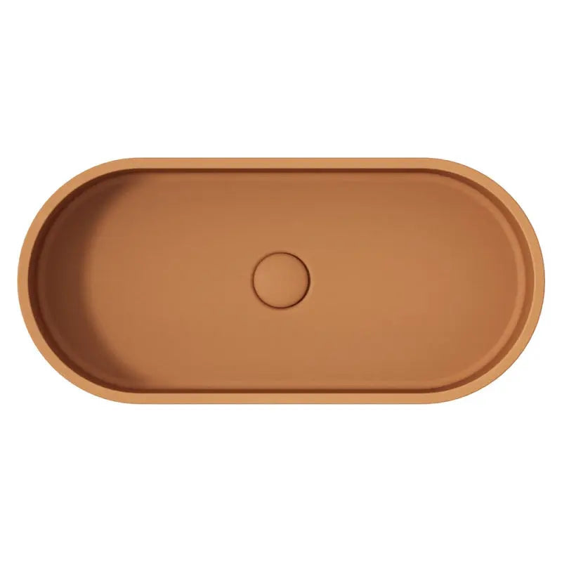 Jada Pill Concrete Above Counter Basin, Tuscan fienza