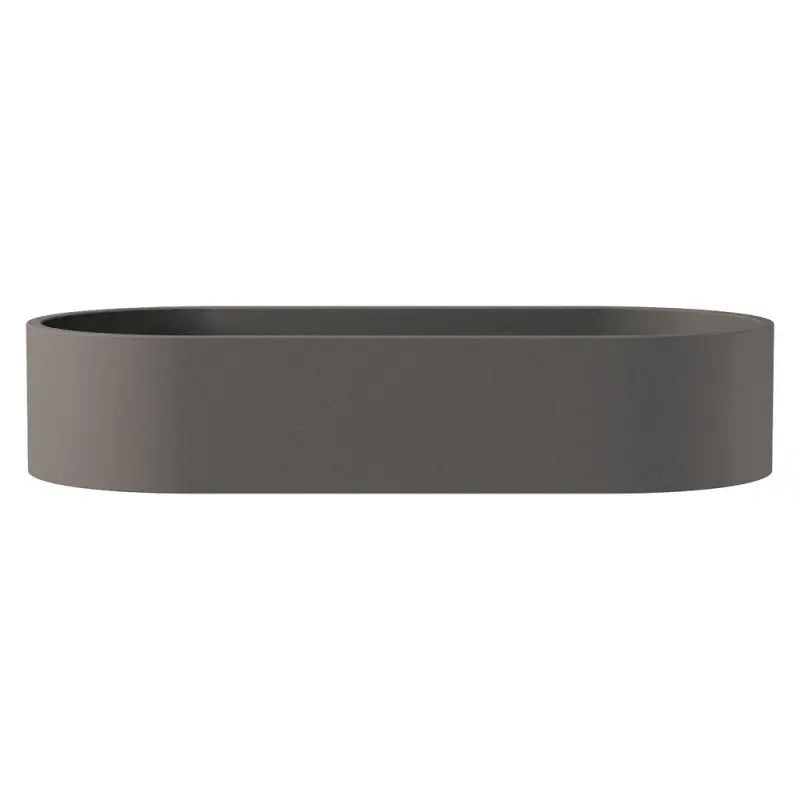 Jada Pill Concrete Above Counter Basin, Warm Grey fienza
