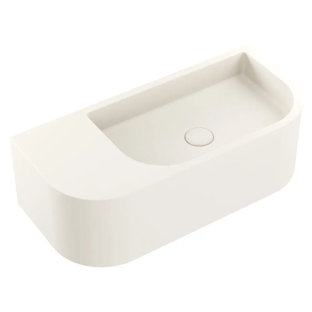Blanca Concrete Wall Basin, Warm White fienza
