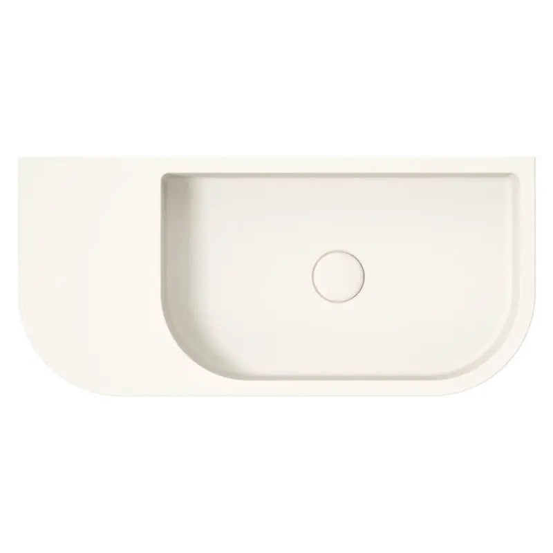 Blanca Concrete Wall Basin, Warm White fienza