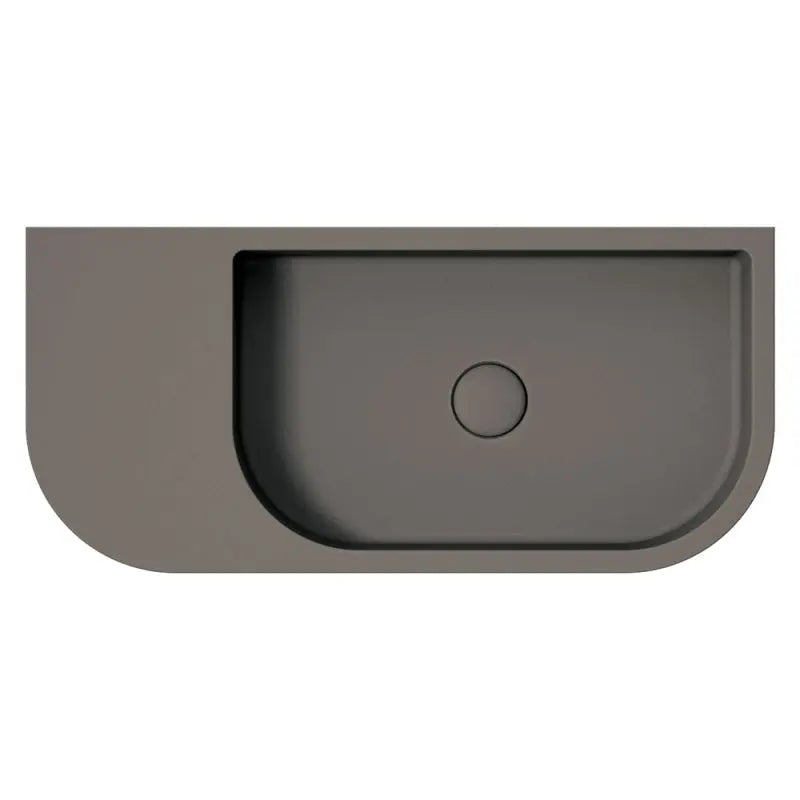 Blanca Concrete Wall Basin, Warm Grey fienza