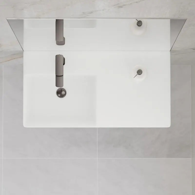 Petra 800 Left-Hand Wall Basin fienza