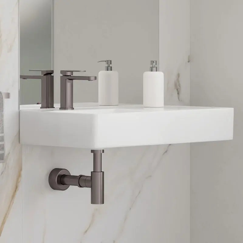 Petra 800 Left-Hand Wall Basin fienza