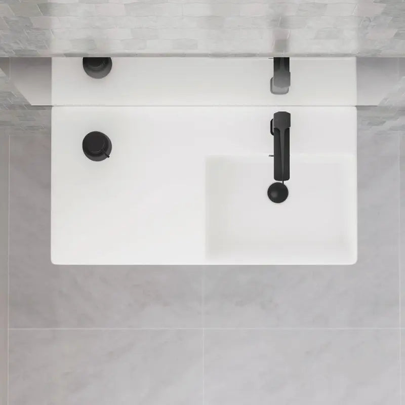 Petra 800 Right-Hand Wall Basin fienza
